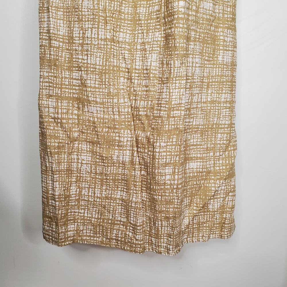 Reformation Amir Two Piece Skirt Set Tan Beige 100% Linen Back Slit Size Medium - Picture 12 of 15